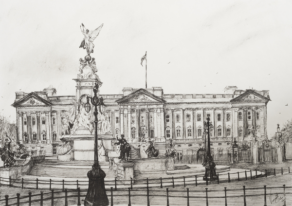 Buckingham Palace, London from Vincent Alexander Booth