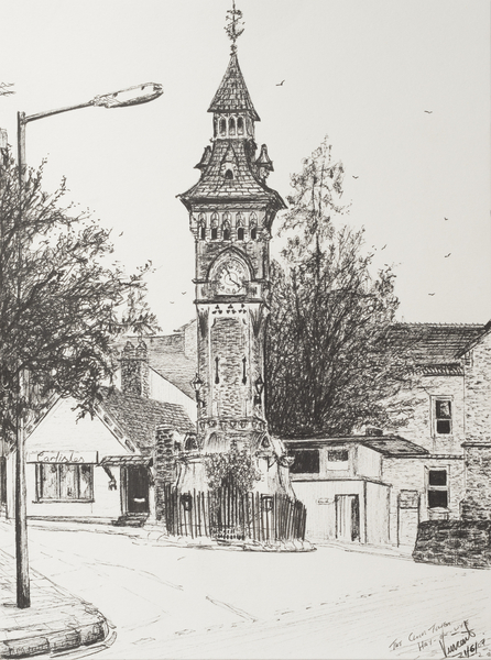 Clock Tower, Hay on Wye from Vincent Alexander Booth