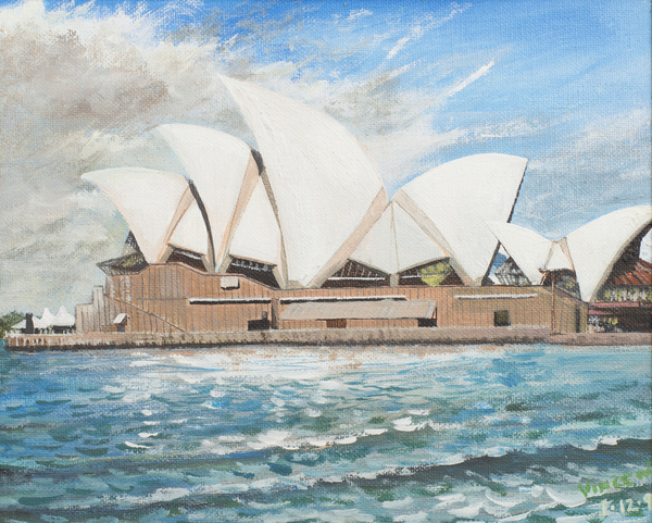 Sydney Opera House from Vincent Alexander Booth