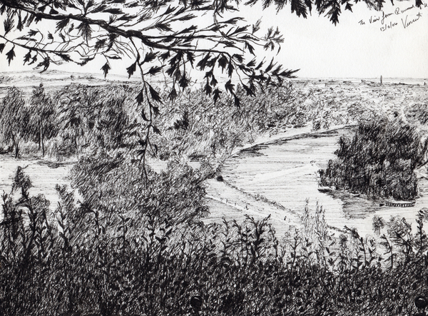 View from Richmond Hill London from Vincent Alexander Booth