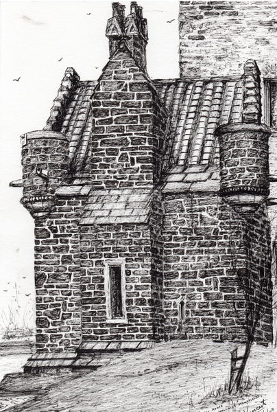 Wallace monument the small house from Vincent Alexander Booth