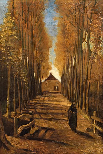 Pappelallee im Herbst from Vincent van Gogh