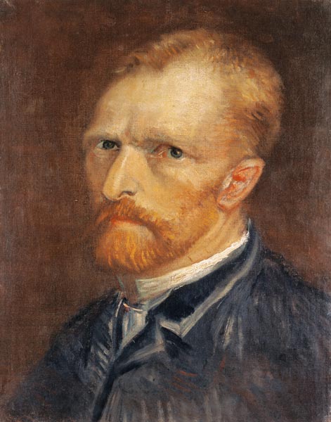Self portrait from Vincent van Gogh