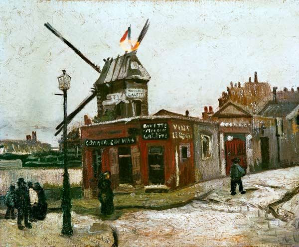 Die Mühle 'Le Radet' from Vincent van Gogh