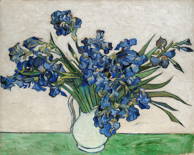 Vase mit Schwertlilien from Vincent van Gogh