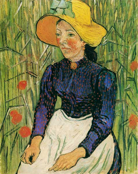 Bildnis einer jungen Bäuerin from Vincent van Gogh