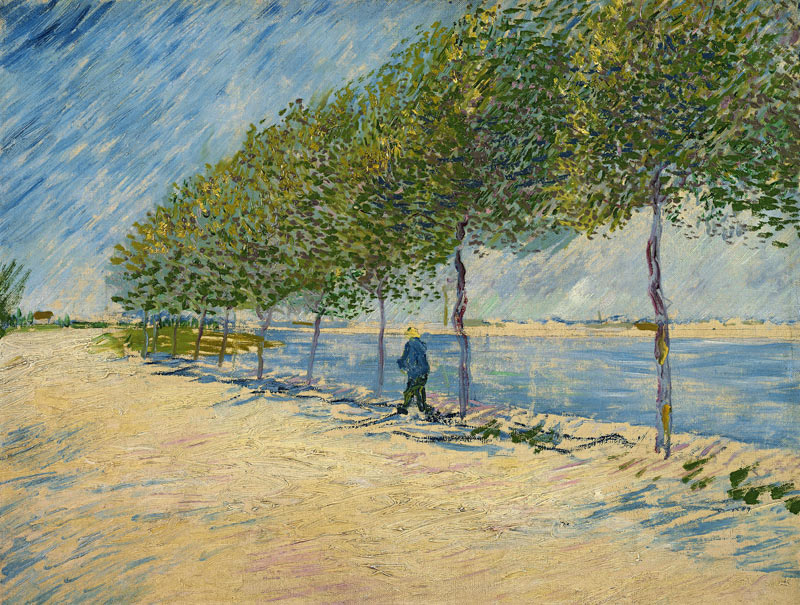 Along the Seine from Vincent van Gogh
