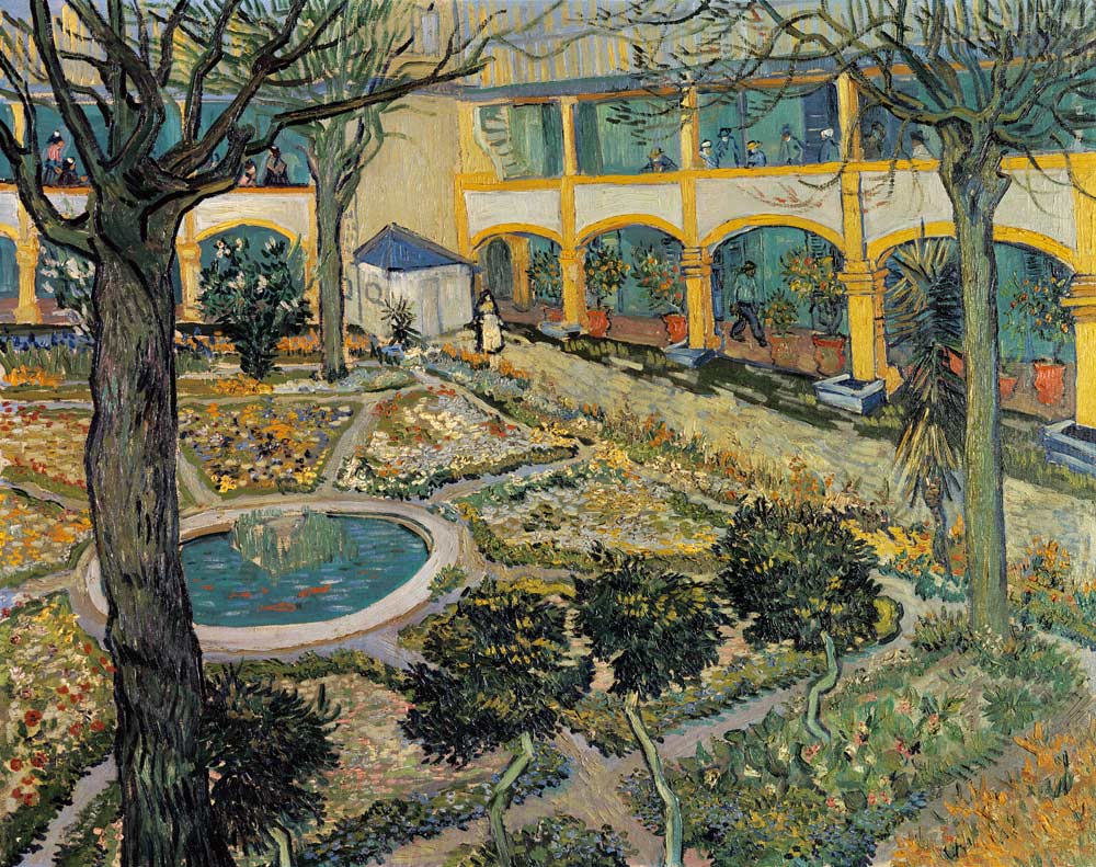 Garten des Hospitals in Arles from Vincent van Gogh