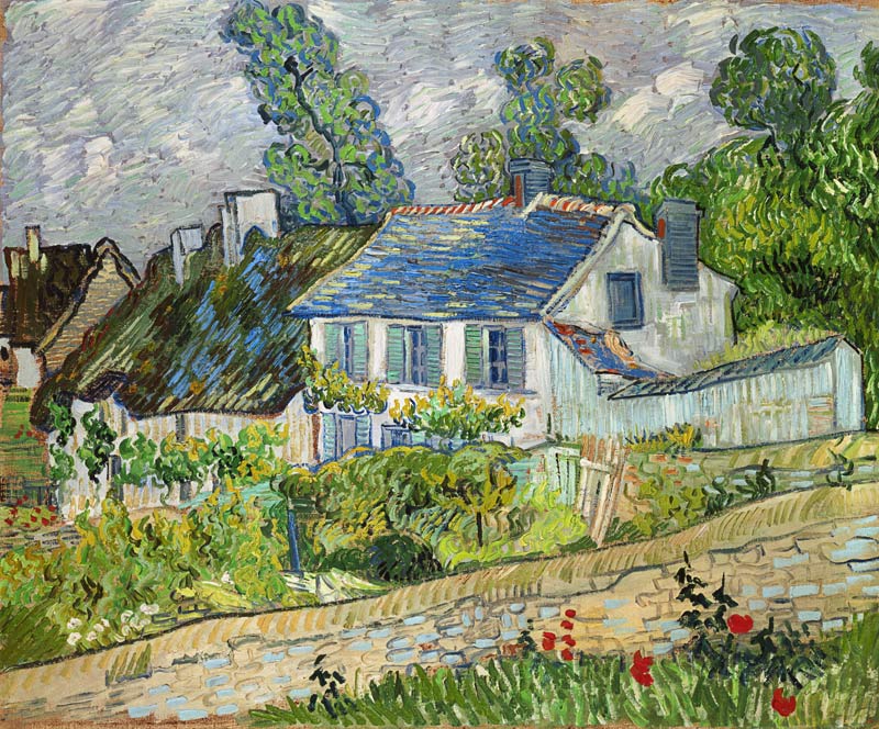 Häuser in Auvers ll from Vincent van Gogh