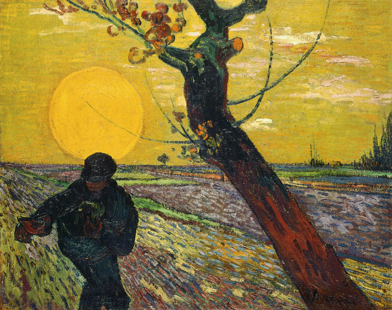 Sämann bei untergehender Sonne from Vincent van Gogh