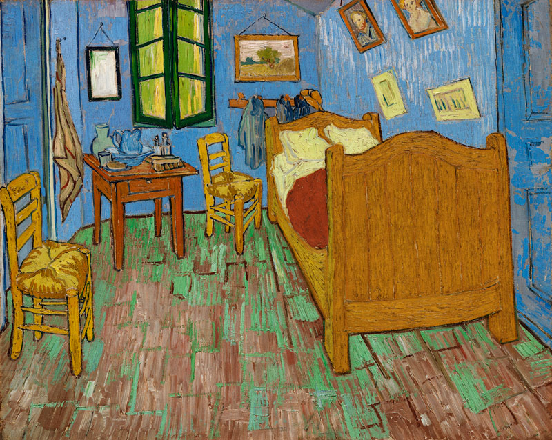 Vincents Schlafzimmer in Arles from Vincent van Gogh