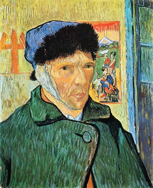 Selbstbildnis mit verbundenem Ohr from Vincent van Gogh