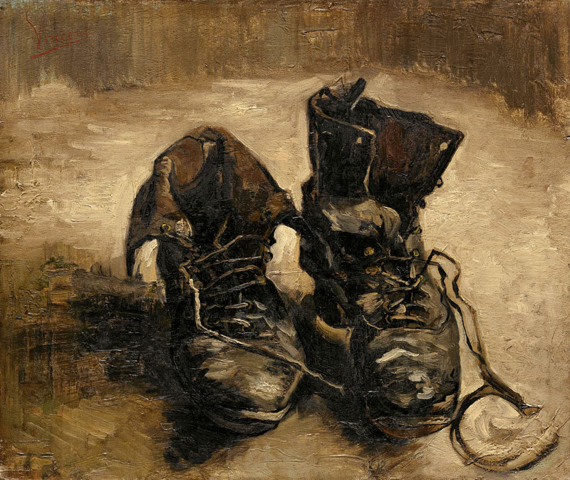 Schuhe mit Schnürsenkeln from Vincent van Gogh