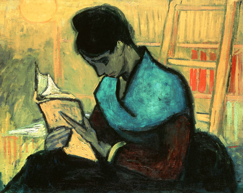 Die Romanleserin from Vincent van Gogh