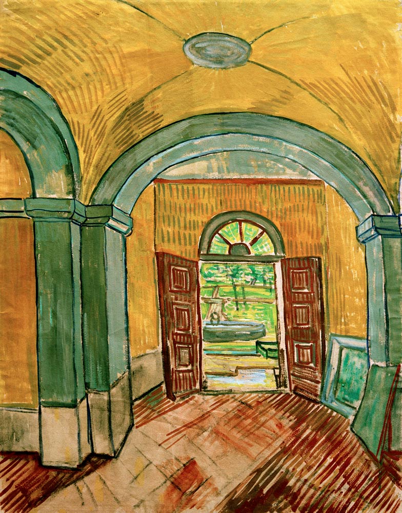 V.van Gogh, Vestibule of Asylum / 1889 from Vincent van Gogh
