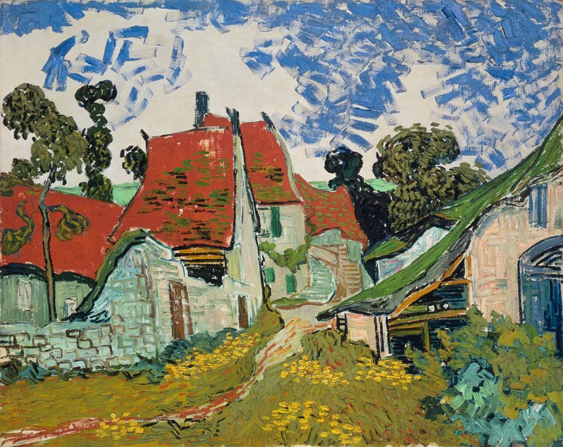 v.Gogh / Village street in Auvers / 1890 from Vincent van Gogh
