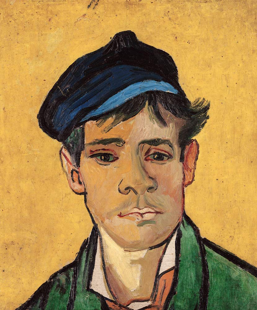Young Man with a Hat from Vincent van Gogh