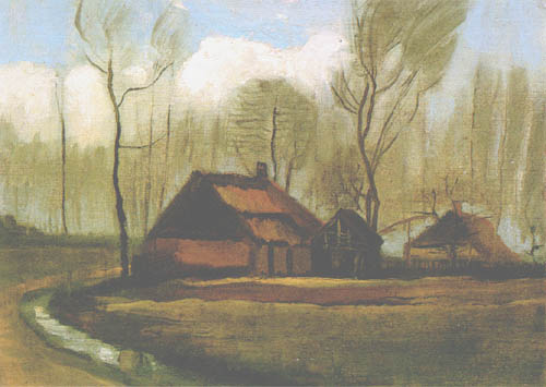 Bauernhaus zwischen Bäumen from Vincent van Gogh