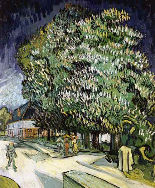 Blühende Kastanienbäume from Vincent van Gogh