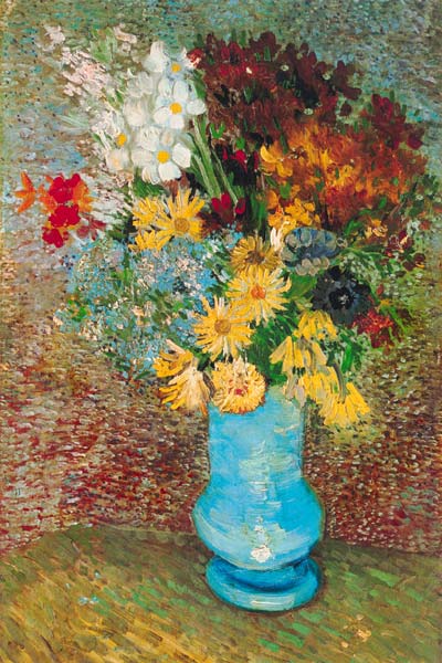 Blumen in blauer Vase from Vincent van Gogh
