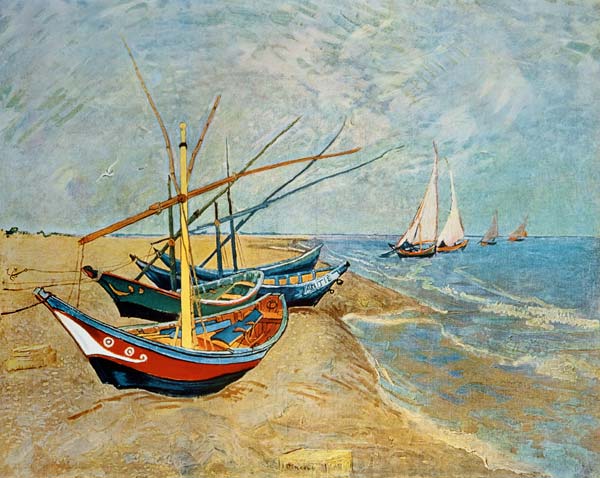 Boote am Ufer from Vincent van Gogh