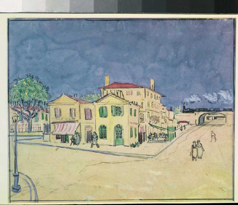 Das Gelbe Haus (Die Straße) from Vincent van Gogh