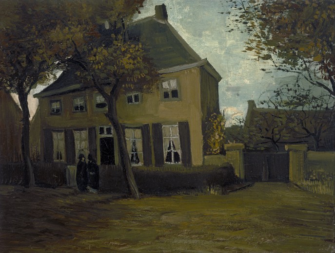 The Vicarage at Nuenen from Vincent van Gogh