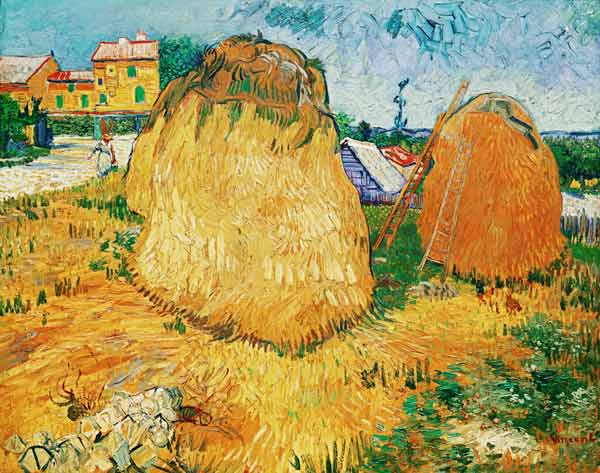 Heuschober in der Provence from Vincent van Gogh