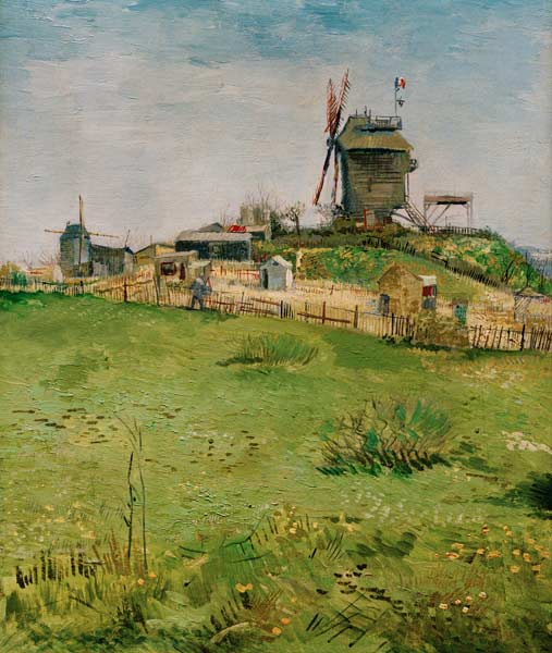 Van Gogh, Le Moulin de la Galette /Ptg. from Vincent van Gogh