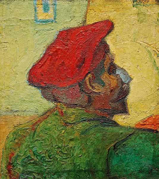 Paul Gauguin / Painting by van Gogh from Vincent van Gogh