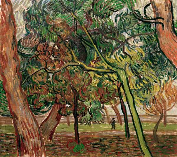 V.van Gogh, Study of Pine Trees / 1889 from Vincent van Gogh