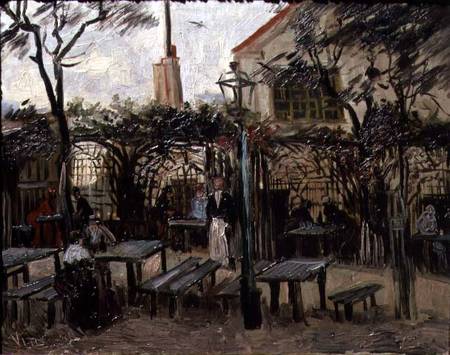 Pleasure Gardens at Montmartre from Vincent van Gogh