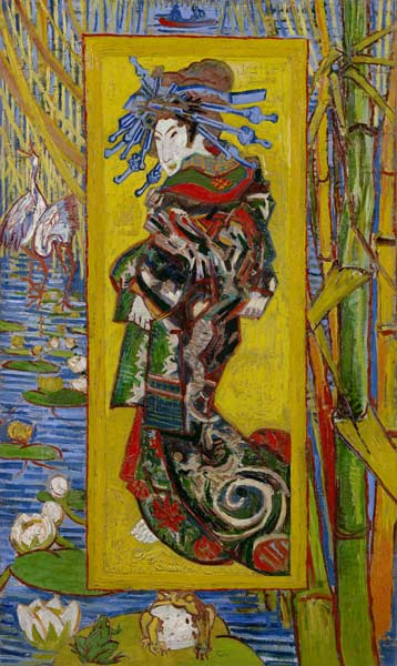 The Courtesan (after Eisen) from Vincent van Gogh