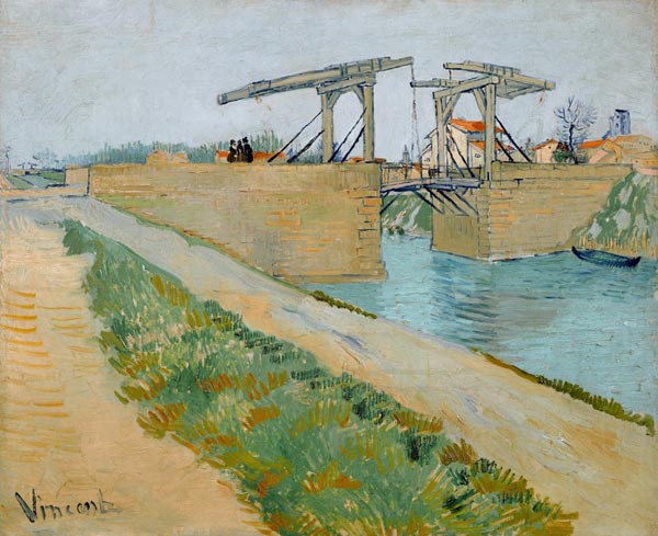 The Langlois bridge (Pont de Langlois) from Vincent van Gogh
