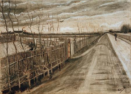 V.van Gogh, Country Road / Draw./ 1882