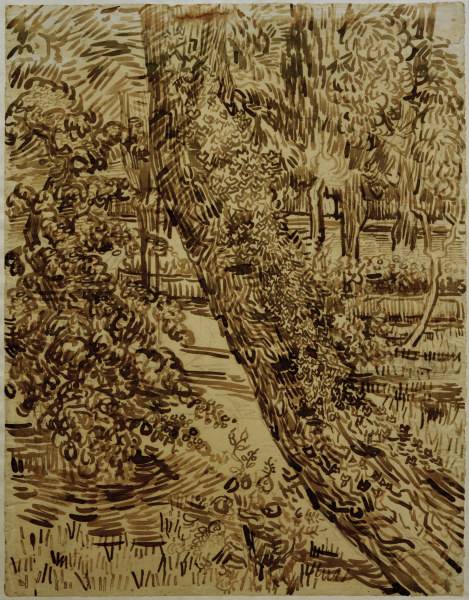 v.Gogh, Tree w.Ivy in Asylum Garden from Vincent van Gogh