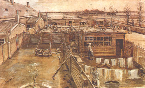 Zimmermannwerkstatt from Vincent van Gogh