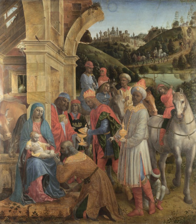 The Adoration of the Kings from Vincenzo Foppa