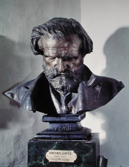 Bust of Guiseppe Verdi (1813-1901) from Vincenzo Gemito