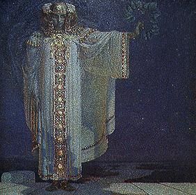 Die Prophetin Libuse (Königin von Böhmen 700-738) from Vitezlav Karel Masek