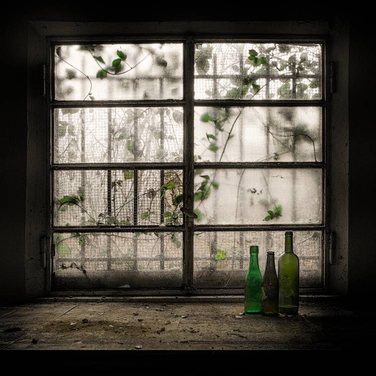 Still-Life with glass bottle from Vito Guarino