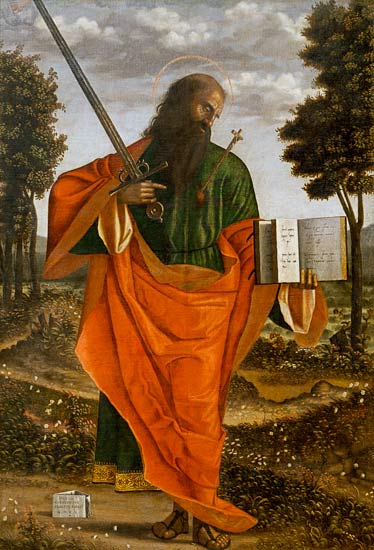 V.Carpaccio, Apostel Paulus from Vittore Carpaccio