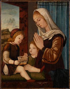 Madonna mit Kind und Johannesknaben