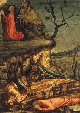 V.Carpaccio, Christus am Oelberg