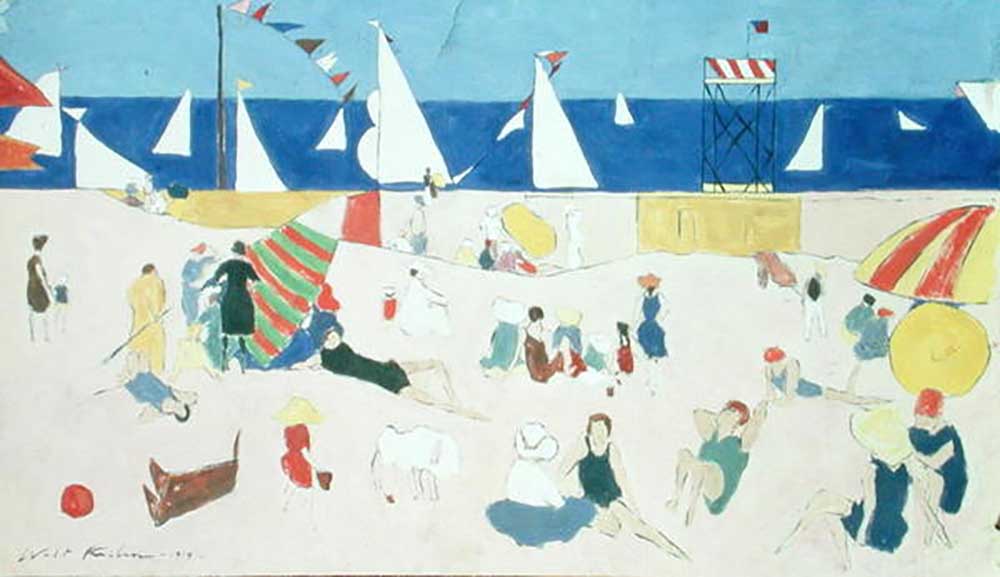 Am Strand, 1919 from Walt Kuhn