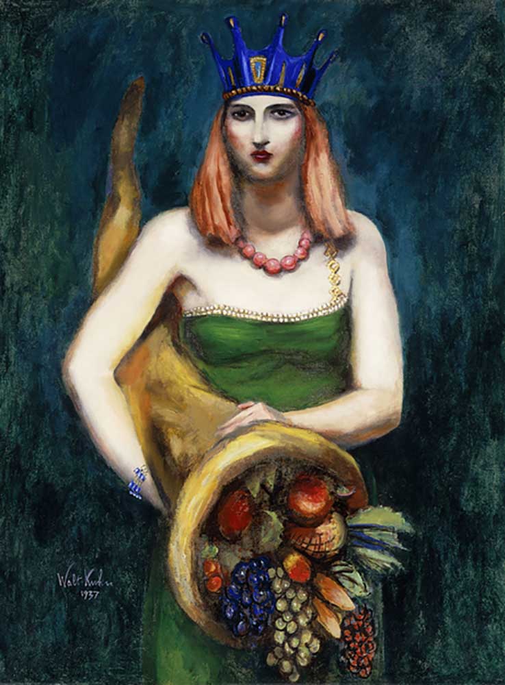 Mädchen mit Füllhorn, 1937 from Walt Kuhn