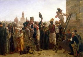 The French in Cairo in 1800, 1884 (oil on canvas)
