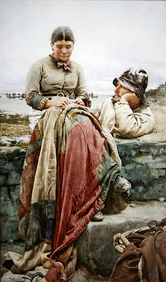 Lover and his Lass from Walter Langley