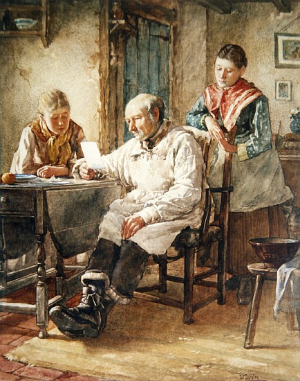 The Morning Post from Walter Langley