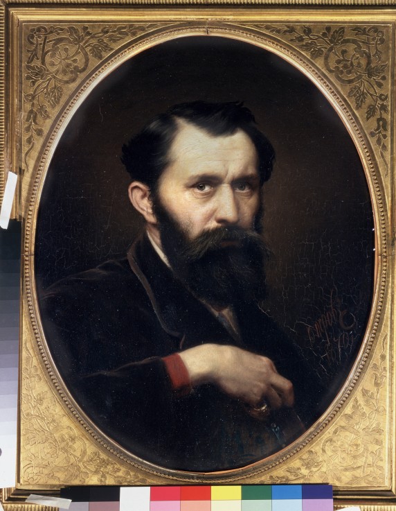 Self-portrait from Wassili Perow